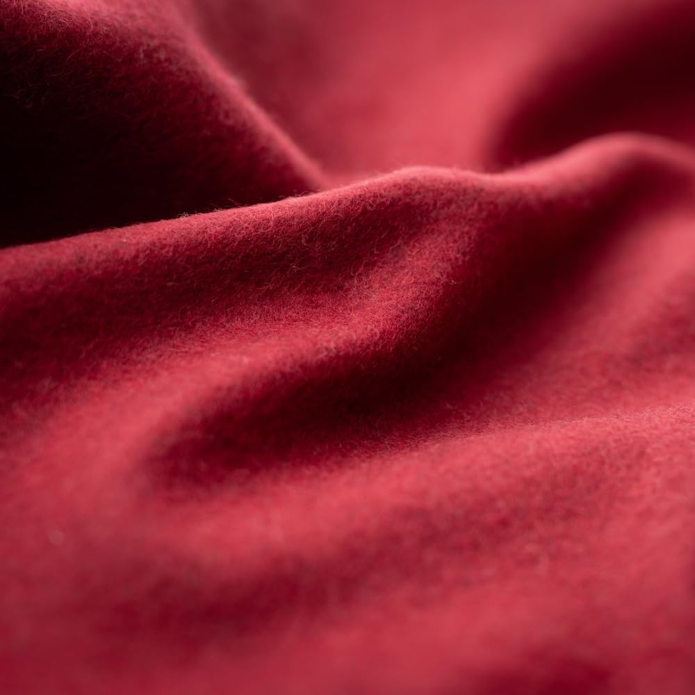 Arcturus Wine Wool Blanket and Blanket Strap Bundle