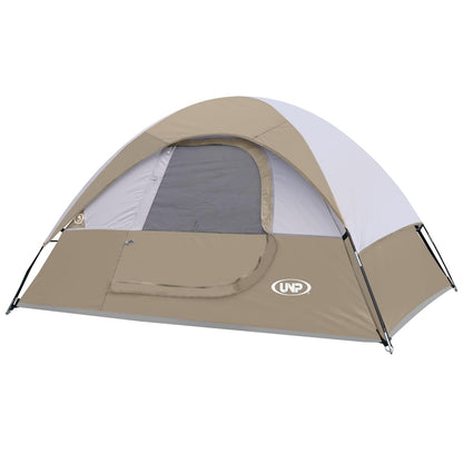 Camping Tent 2 Person, Waterproof Windproof Tent with Rainfly Easy Set up-Portable Dome Tents for Camping…