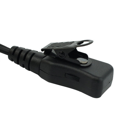 Retevis Walkie Talkie Earpiece with Mic,Volume Adjust,G Shape, for RT22 RT68 RT21 H-777 H-777S RT86,Compatible with Baofeng UV-5R 888S pxton Kenwood Two Way Radios,2 Way Radio Earpiece 2 Pin(10 Pack)