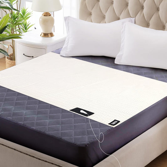 Grounding Sheet 27 * 52IN for Sleeping, Grounding Conductive Sheet Connecting to Earth, 5% Pure Silver for Bed
