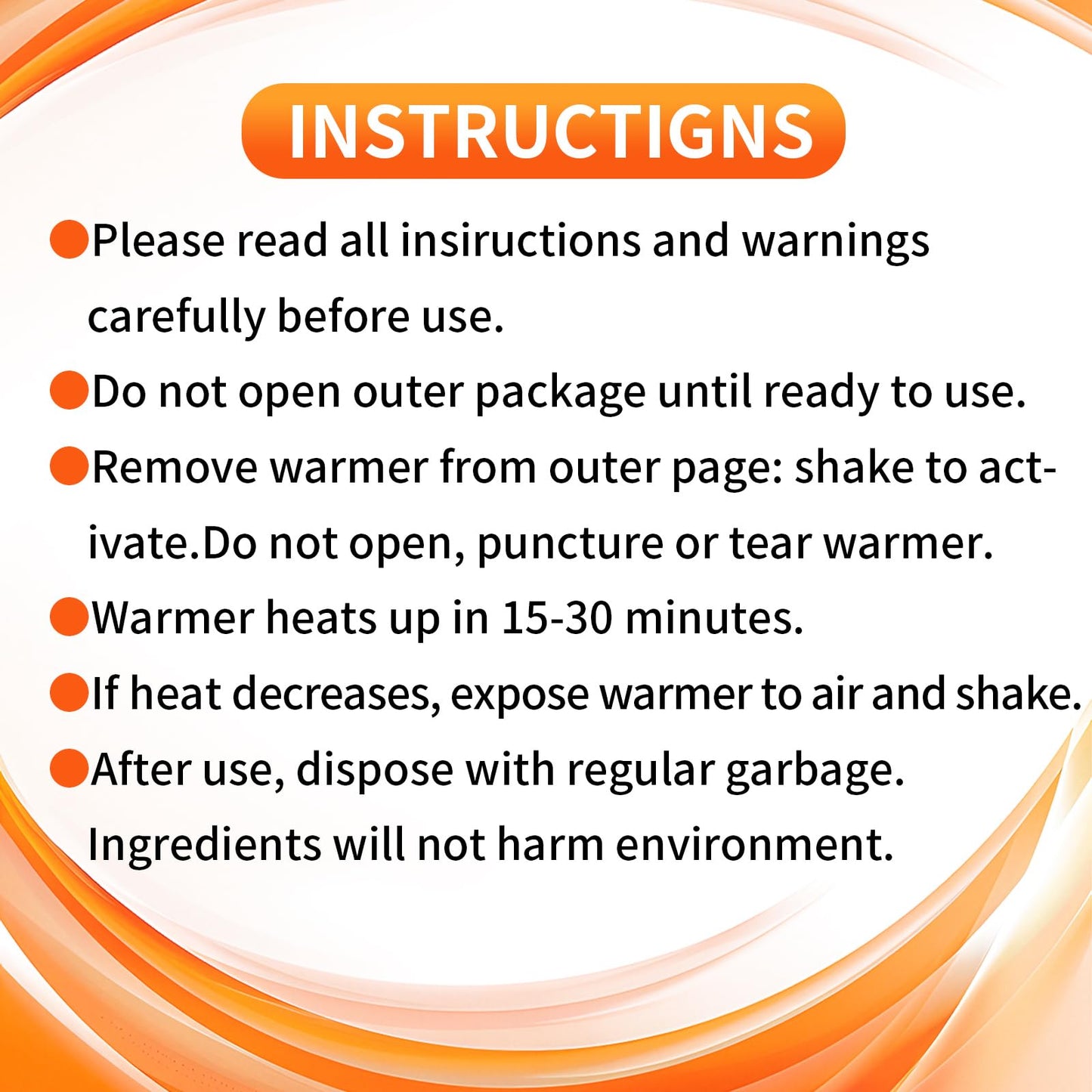 Hand Warmers Disposable - Up to 15 Hours of Heat - 50/100/200 Pack Super Long Lasting Air Activated Warmers, All Natural, Portable for Body, Hands & Toes - Odorless Hot Warmer Heater for Outdoor Sport