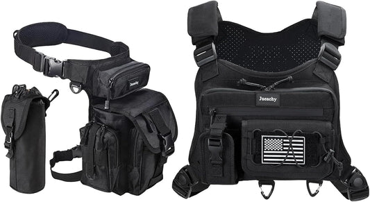 Jueachy Drop Leg Bag+Jueachy Chest Bag