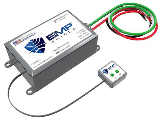 EMP Shield – Home EMP & Lightning Protection + CME Defense for Flush Mounted Breaker Box (SP-120-240-RL/Concealed Model) Lightning, Solar Flare, and Surge Protection