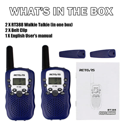 Retevis RT388 Walkie Talkies for Kids, Birthday Gifts for 6 7 8 9 10 11 12 Year Old Girls, 22 CH LCD Flashlight, Pink Walkie Talkies Christmas Gifts Toys for Girls(Pink, 2 Pack)