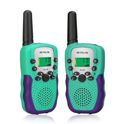 Retevis RT388 Walkie Talkies for Kids, Birthday Gifts for 6 7 8 9 10 11 12 Year Old Girls, 22 CH LCD Flashlight, Pink Walkie Talkies Christmas Gifts Toys for Girls(Pink, 2 Pack)