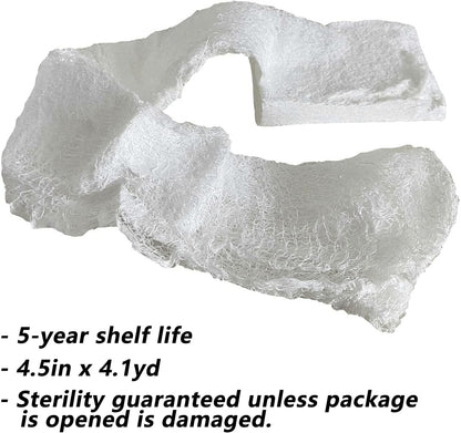 RHINO RESCUE Sterile Compressed Gauze for Emergency Wound Dressing+IFAK Trauma Kit with C-A-T Tourniquet(PRO, Camo)
