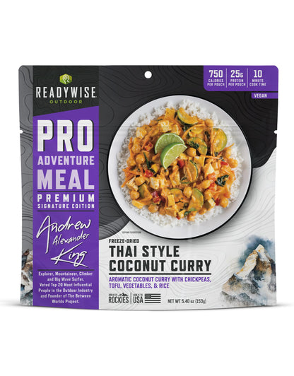 ReadyWise Outdoor Pro Adventure Meal - Country-Style Chicken Pot Pie, 2 Servings, 1 Pouch, 900 Calories, 30g Protein, Freeze Dried Food & Dehydrated Backpacking Camping Meals, up to 5 Year Shelf Life