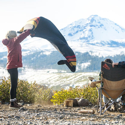 Arcturus Sunset Peak Wool Blanket and Carry Straps Bundle
