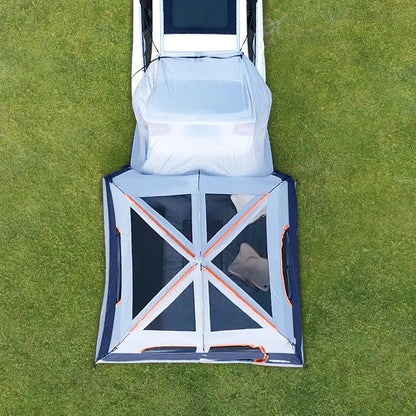 UNP SUV Tent for Camping, 6-Person SUV Tailgate Tent - Easy Set Up with Rainfly, 10'x9'x78in(H)