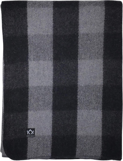 Arcturus Gray Buffalo Wool Blanket and Carry Straps Bundle
