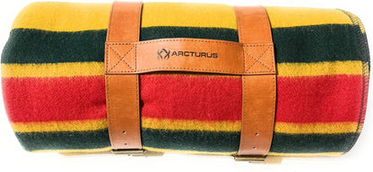 Arcturus Cour Cedars Wool Blanket and Carry Straps Bundle