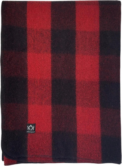 Arcturus Red Buffalo Wool Blanket and Carry Straps Bundle