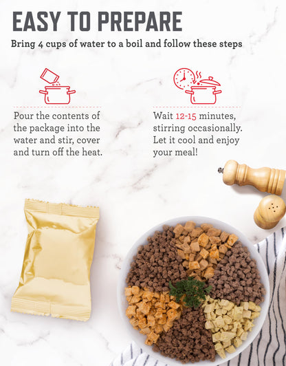 ReadyWise Emergency Food Supply - 132 Servings, Survival Bucket, Dehydrated & Freeze Dried Protein Meals, Camping Essentials, Ready to Eat Disaster Prepping Supplies,up to 25 Year Shelf Life