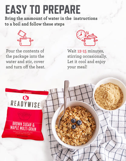 ReadyWise Emergency Food Supply - 120 Servings Favorites Sample Bucket, Survival Food Kit, Freeze Dried Prepper Food & Dehydrated Meals for Camping Essentials & Backpacking, up to 25 Year Shelf Life