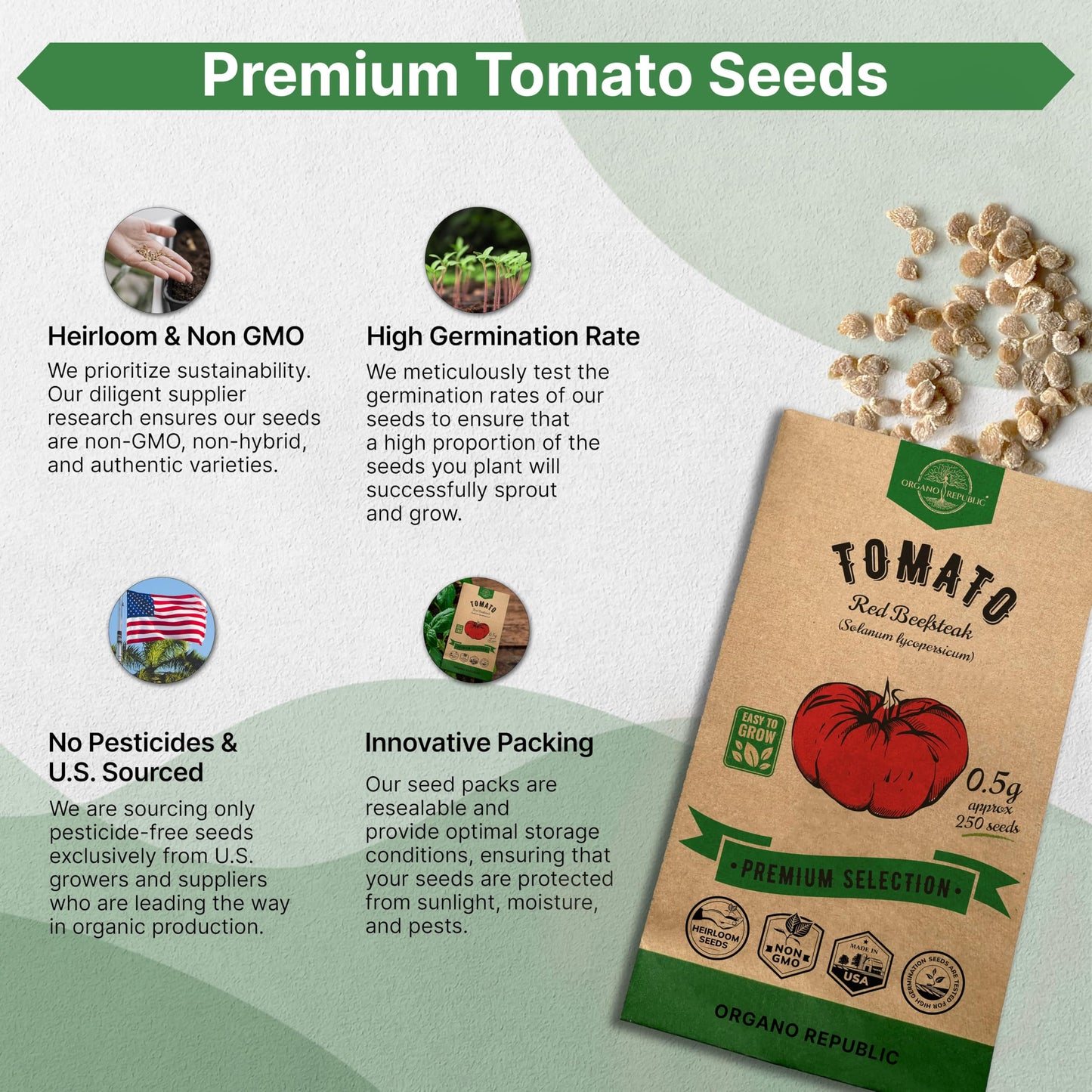 Onion Walla Walla Seeds Pack 1G - Over 275 Non-GMO Heirloom Onion Seeds for Planting Vegetables in Individual Seed Packet, Vegetable Seeds for Planting Home Garden Indoor & Outdoor Gardening