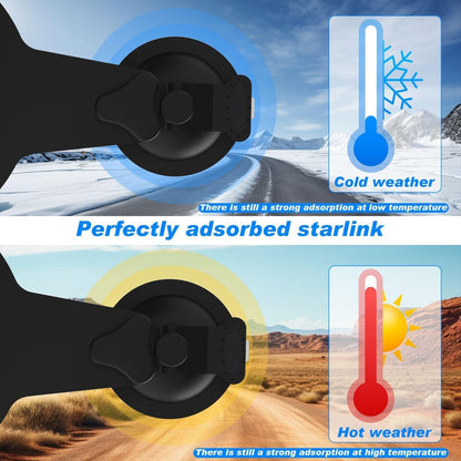 Car Roof Suction Cup Mount for Starlink Mini