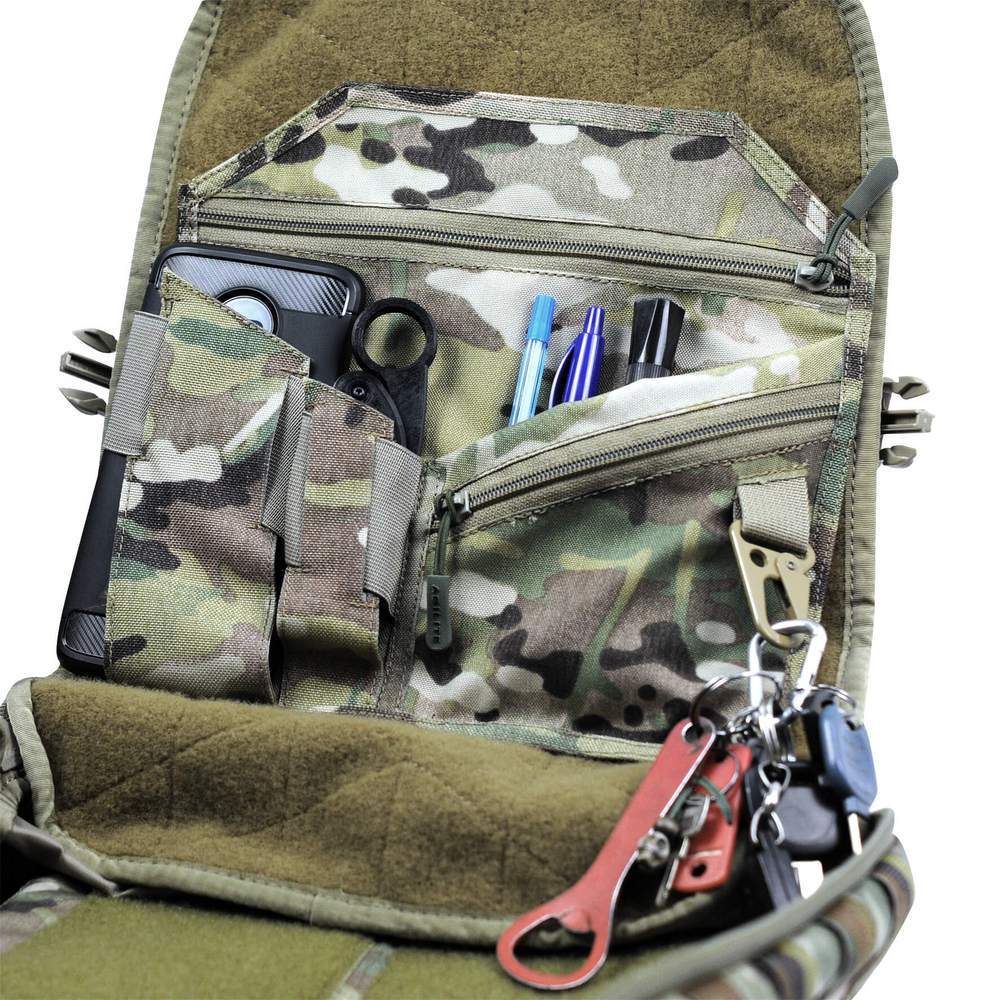 Hook-Backed EDC Organizer Panel