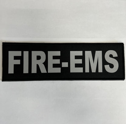 First Responder Vest Kit RED LEVEL IIIA (2) 10x12 Front/Back Plates and Patch