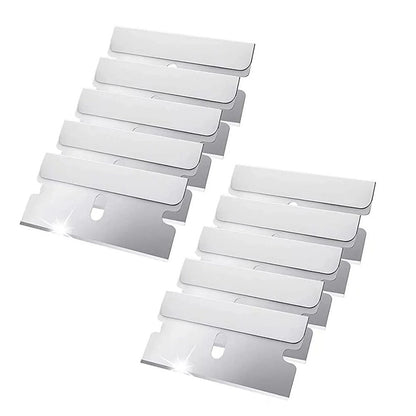 100 PCS Razor Blades Single Edge Extra Sharp Heat Treated Safety Knife Scrapers