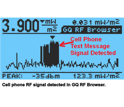GQ EMF-390 3in1 multi-field Electromagnetic EMF Meter 5G RF Detector Data logger