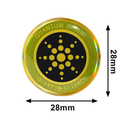 Quantum Anti Radiation Shield 5G EMF Protection - Phones Laptops - 12 Stickers